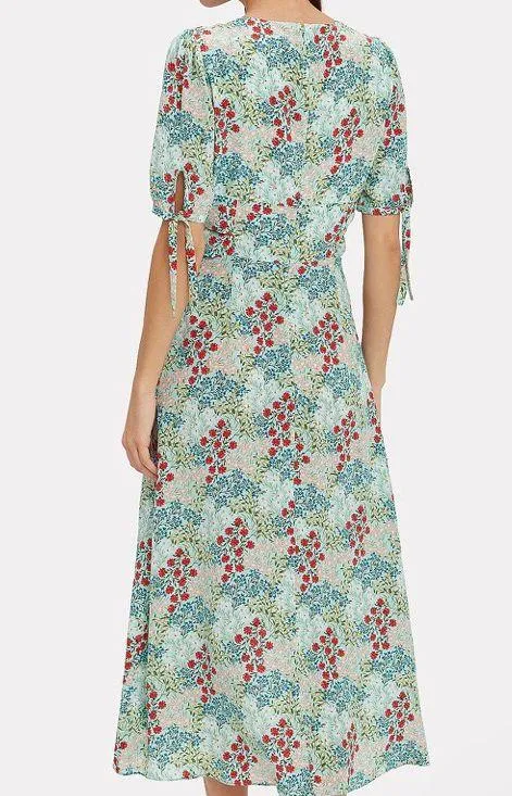 Intermix Nessa Silk Floral High-Low Dress - Image 2