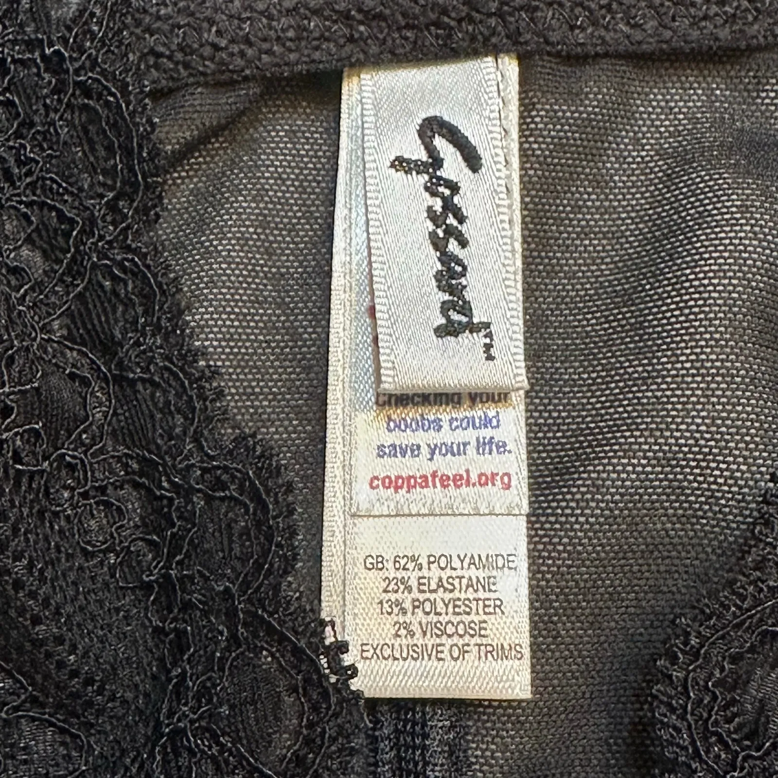 Gossard Black Lace Bustier sz 42D Gossard Superboost Plunge Bra - Image 6