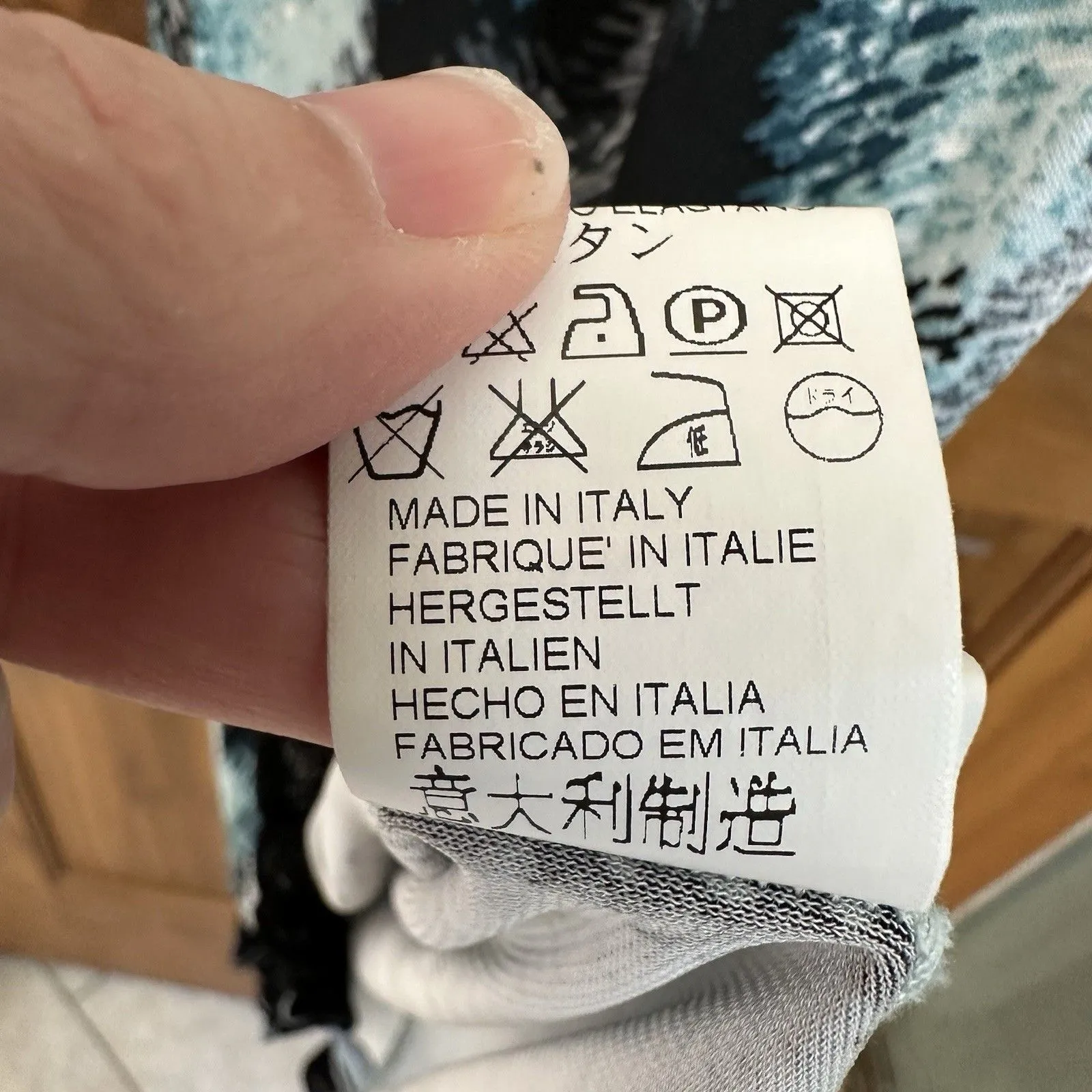 M by Missoni Dress Size 8 Colorful Knit Midi Sleeveless Stretchy Designer Artsy - Image 6