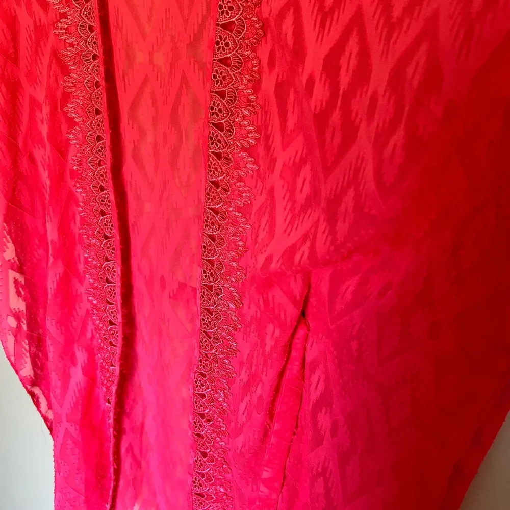 In bloom by jonquil pink cardigan - Image 3