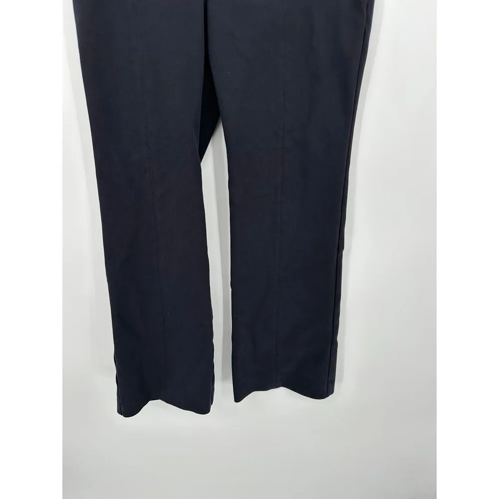 Talbots Portland Trouser Women 10P Black Pull On Stretch Waist Office Career - Image 3