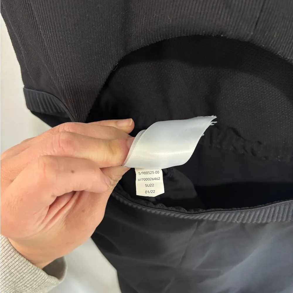 Athleta Ryder Black Midi Dress Travel Athleisure Casual Stretch Comfort S - Image 13