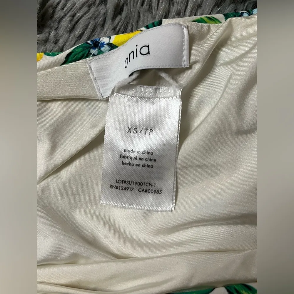 Onia Women’s We Wore What Lemon Bikini Size XS EUC - Image 5