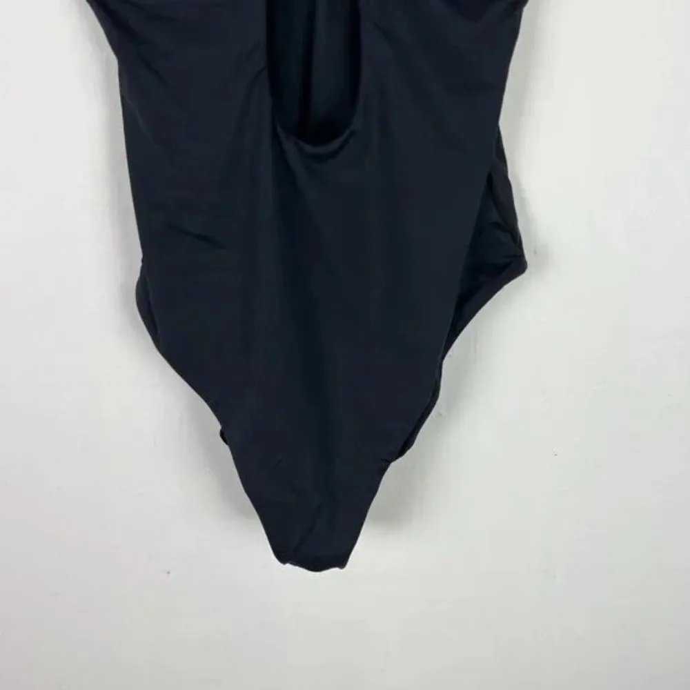 NWT Andie Swim The Santorini One Piece Swimsuit Flat Black Size Large L NEW - Image 4