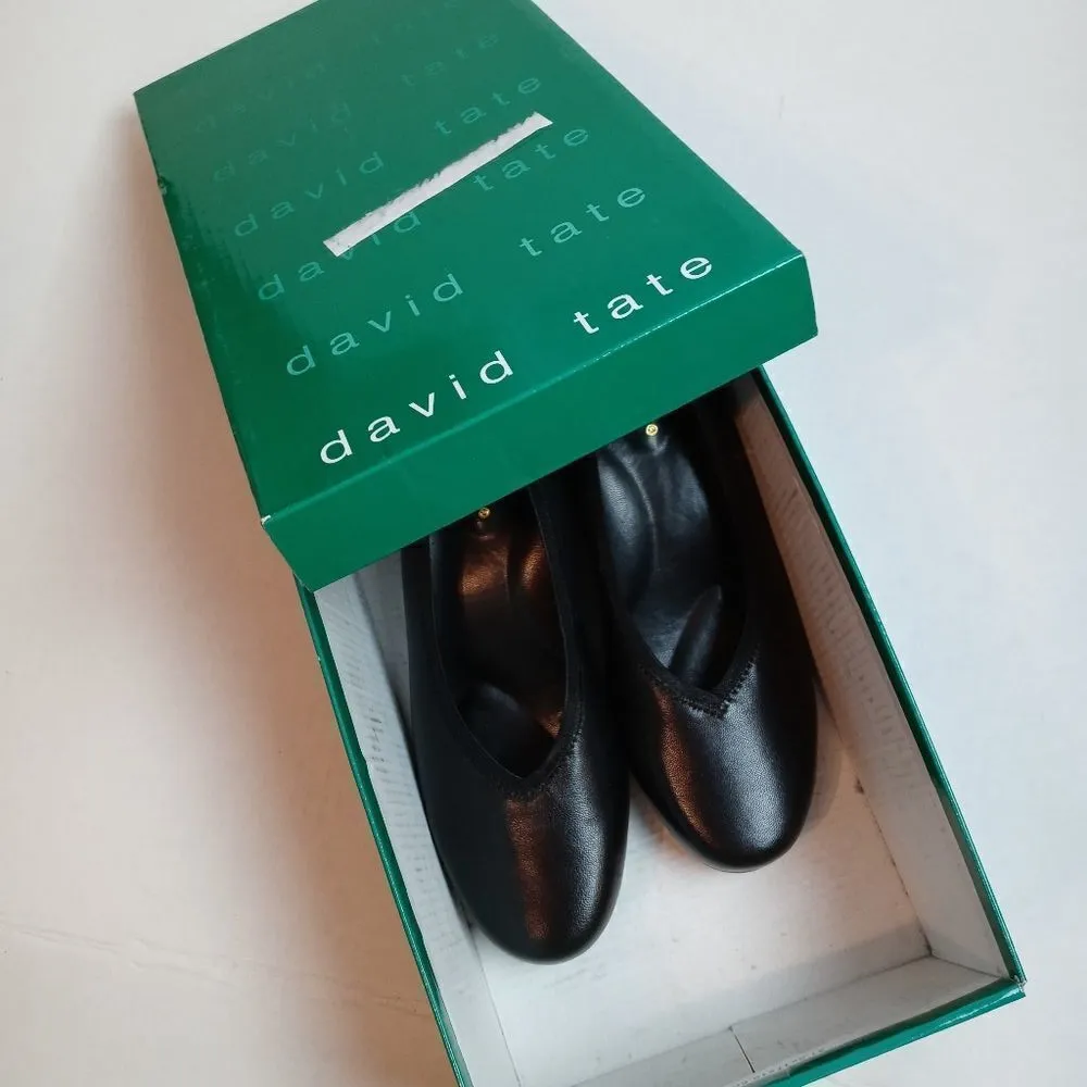 David Tate Womens Madera Black Pumps size 7.5N - Image 10
