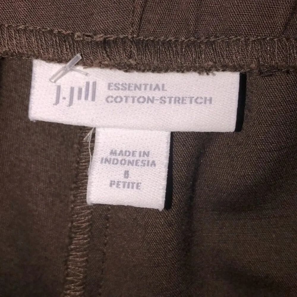 J Jill essential cotton stretch equestrian pants - Image 4