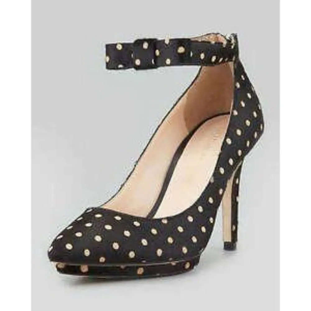 RARE Loeffler Randall Alba Brown Polka-Dot Calf Hair Pump- 9B - Image 13