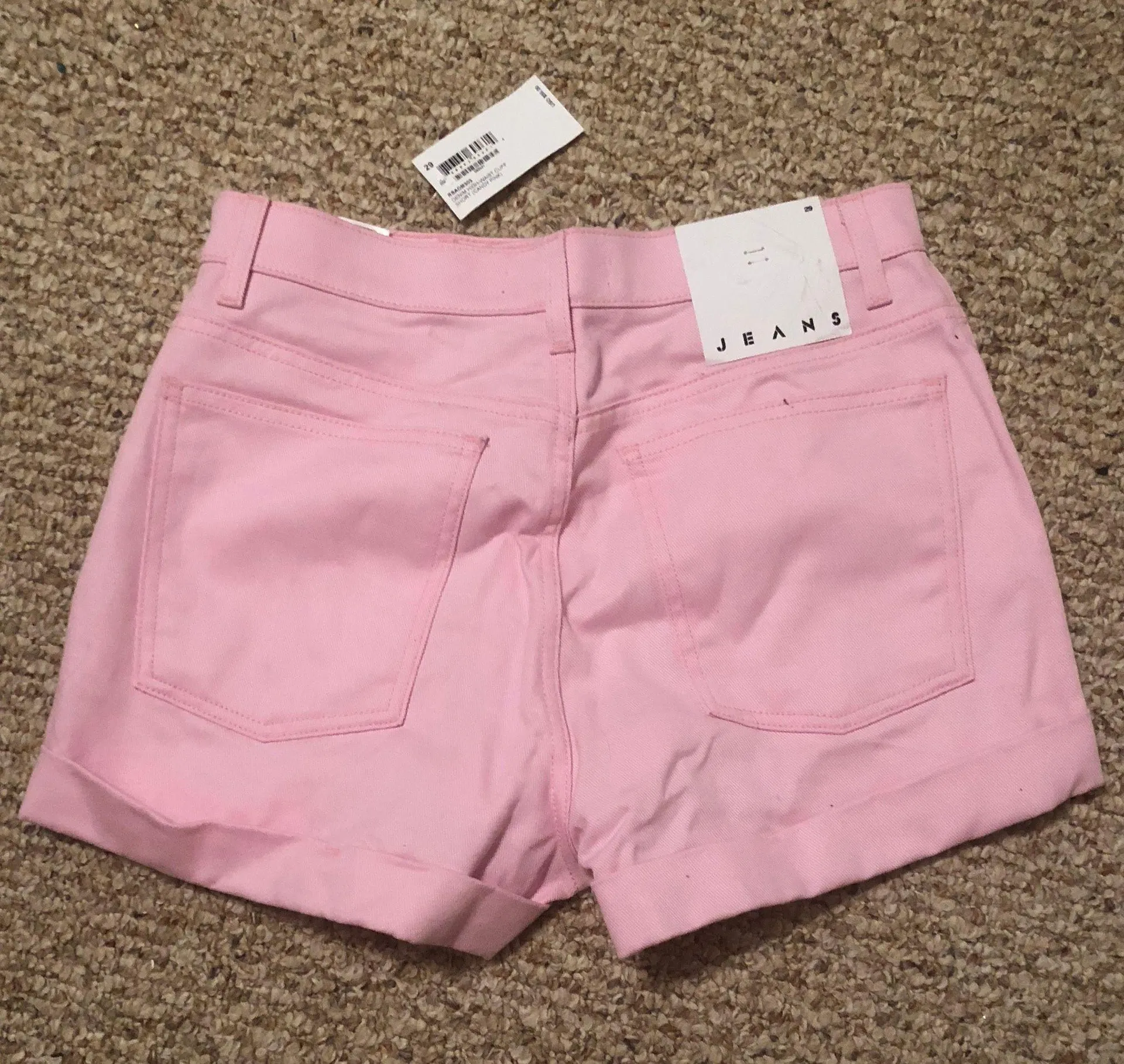 NWT  Pink Denim Shorts - Image 2
