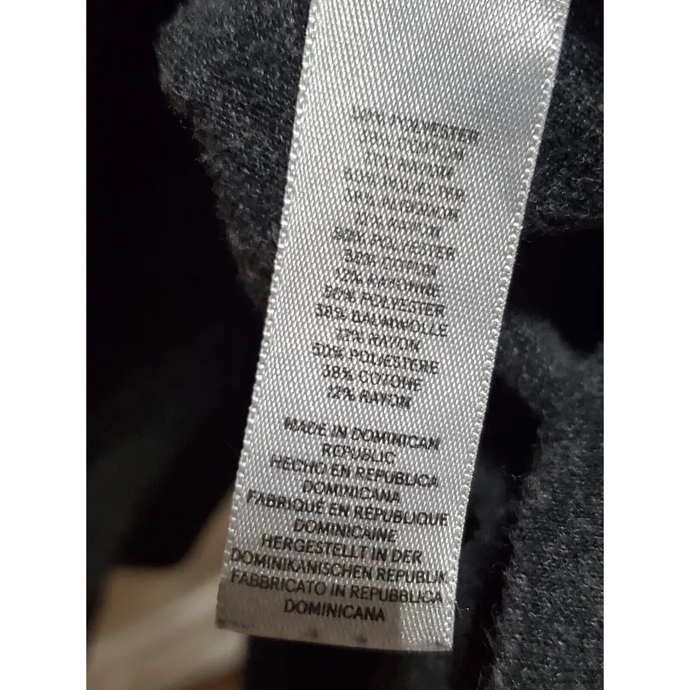 Alternative Womens Gray Polyester Long Sleeve Pullover Hoodie Sweater Size XL - Image 10