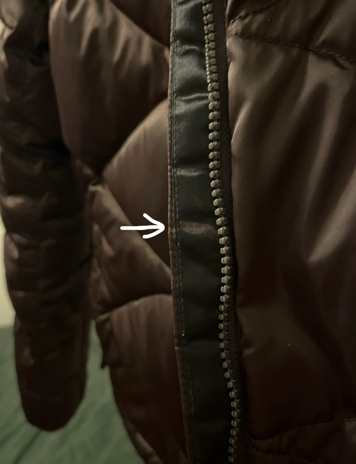 The North Face 550 Down Puffer Coat Jacket Women’s M Brown - Image 8