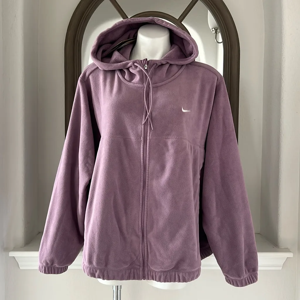Nike Therma-FIT One Oversized Full-Zip Fleece Hoodie, Plus Size 3X New w/Tag - Image 11