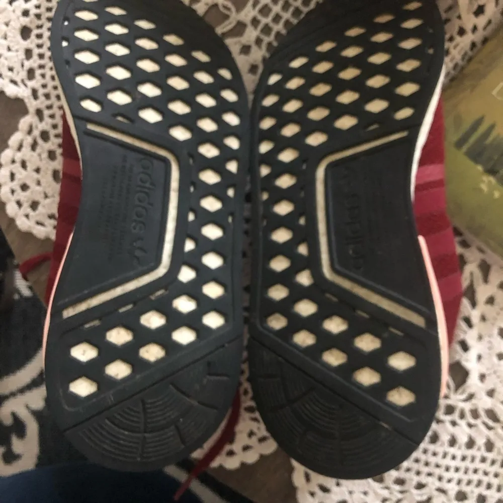 NMD_R1 Boost Collegiate Women’s Burgundy Athletic Sneaker Sz. 9 Athletic - Image 8