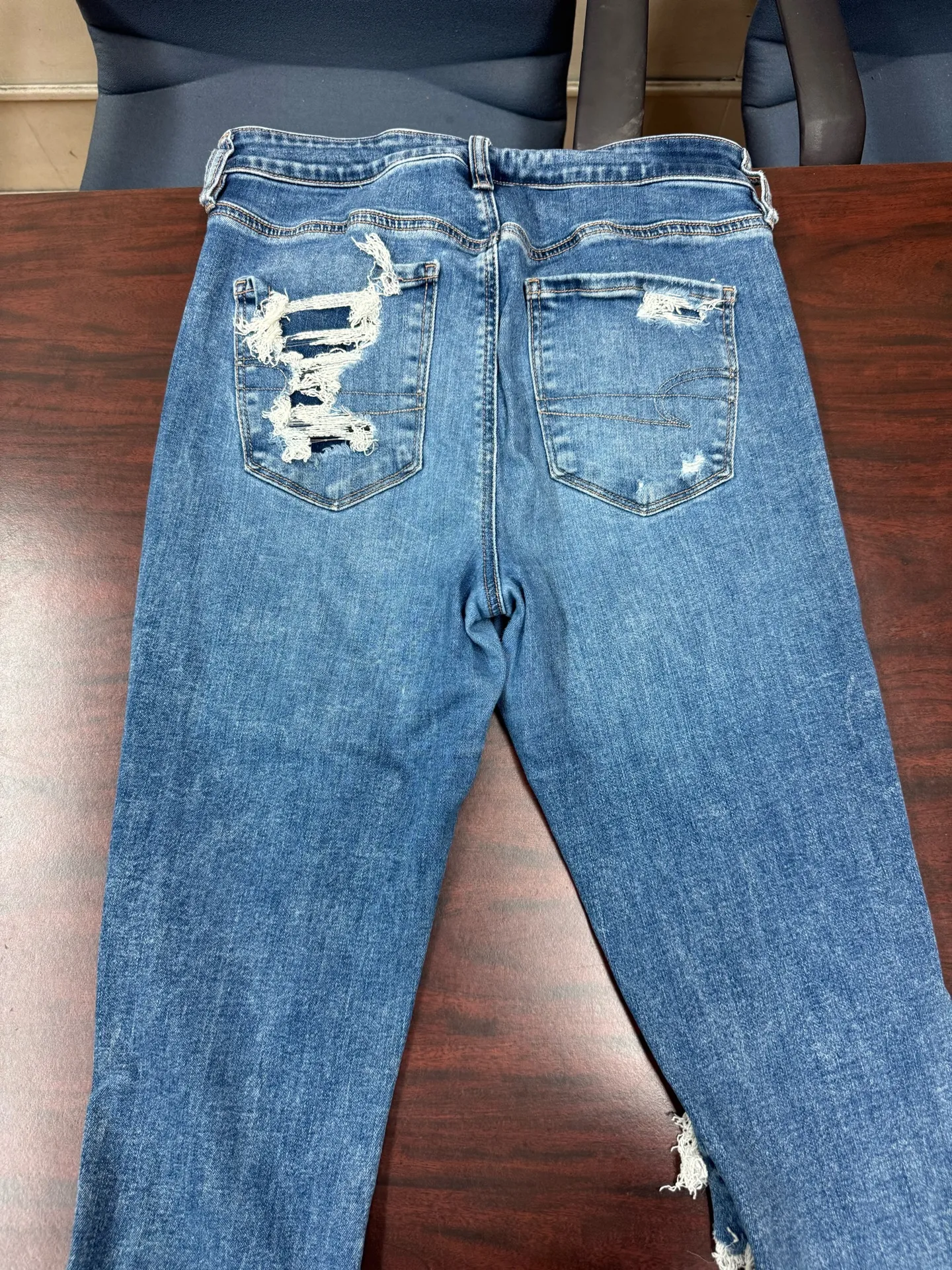 American Eagle Next Level Stretch Hi-Rise Jegging Jeans Size 10 - Image 4