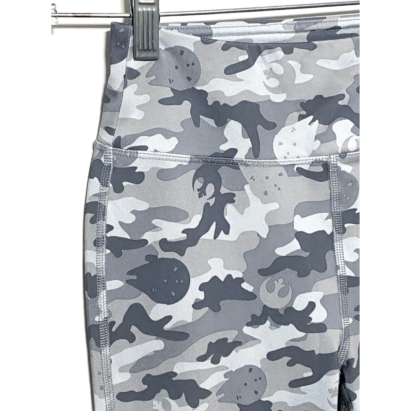 Star Wars Her Universe There Is No Try Camo Leggings S Athleisure Gym Exercise - Image 4