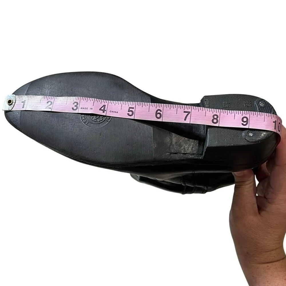 Vintage Longlife Indiana Women's Riding Boot Black Horseback Western Size 8 - Image 5