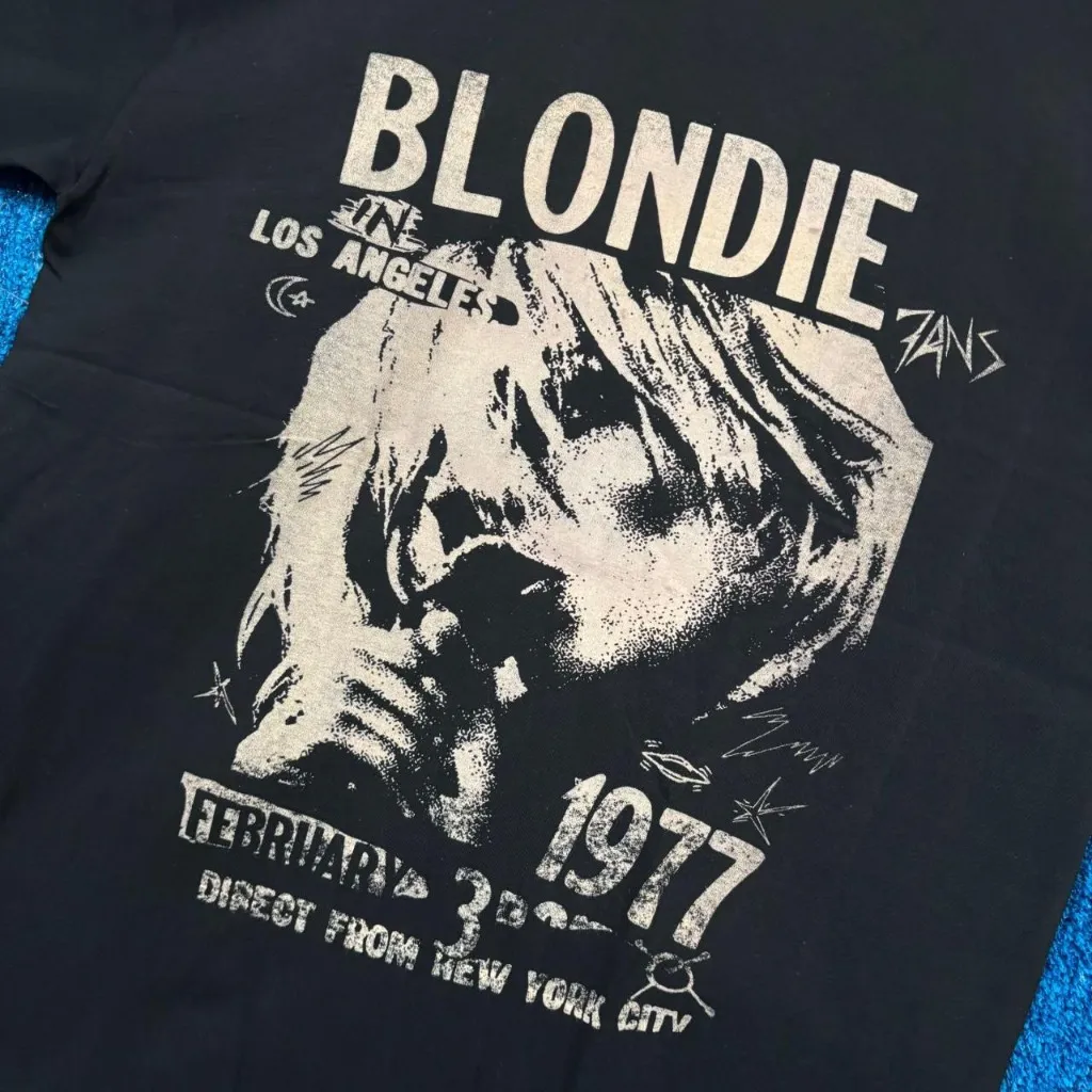 Blondie in Los Ángeles 1977 Direct From New York City New Wave and Pop Rock Grap - Image 4