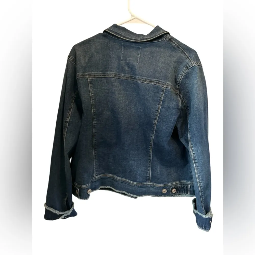 Nine West  Jean Jacket size xl - Image 7