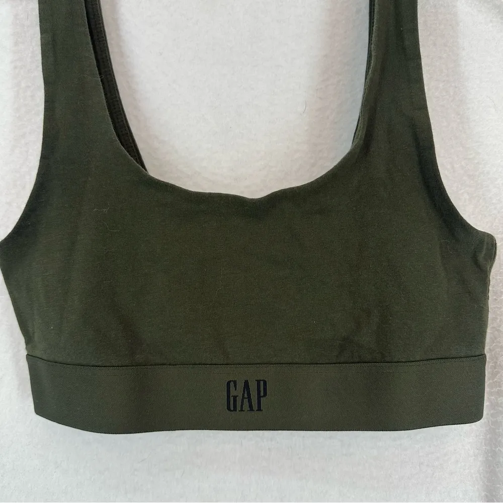 Gap  Body Bralette Size Small Green - Image 2