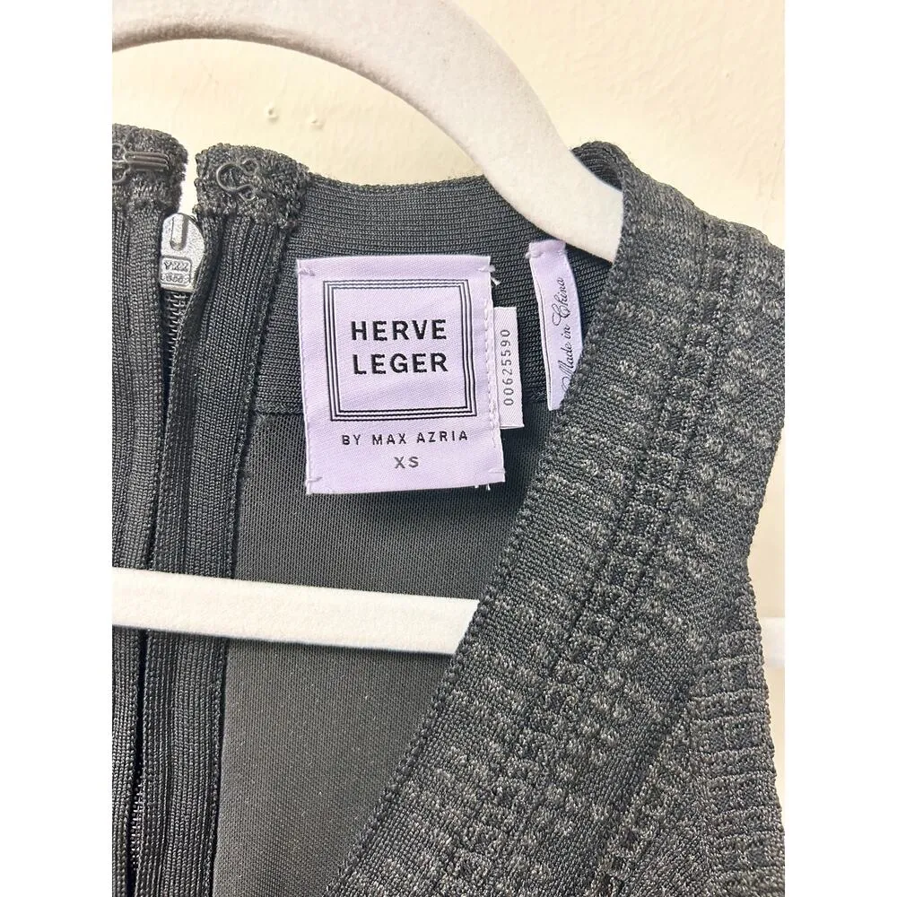 Hervé Léger Theron Sleeveless V - Image 2