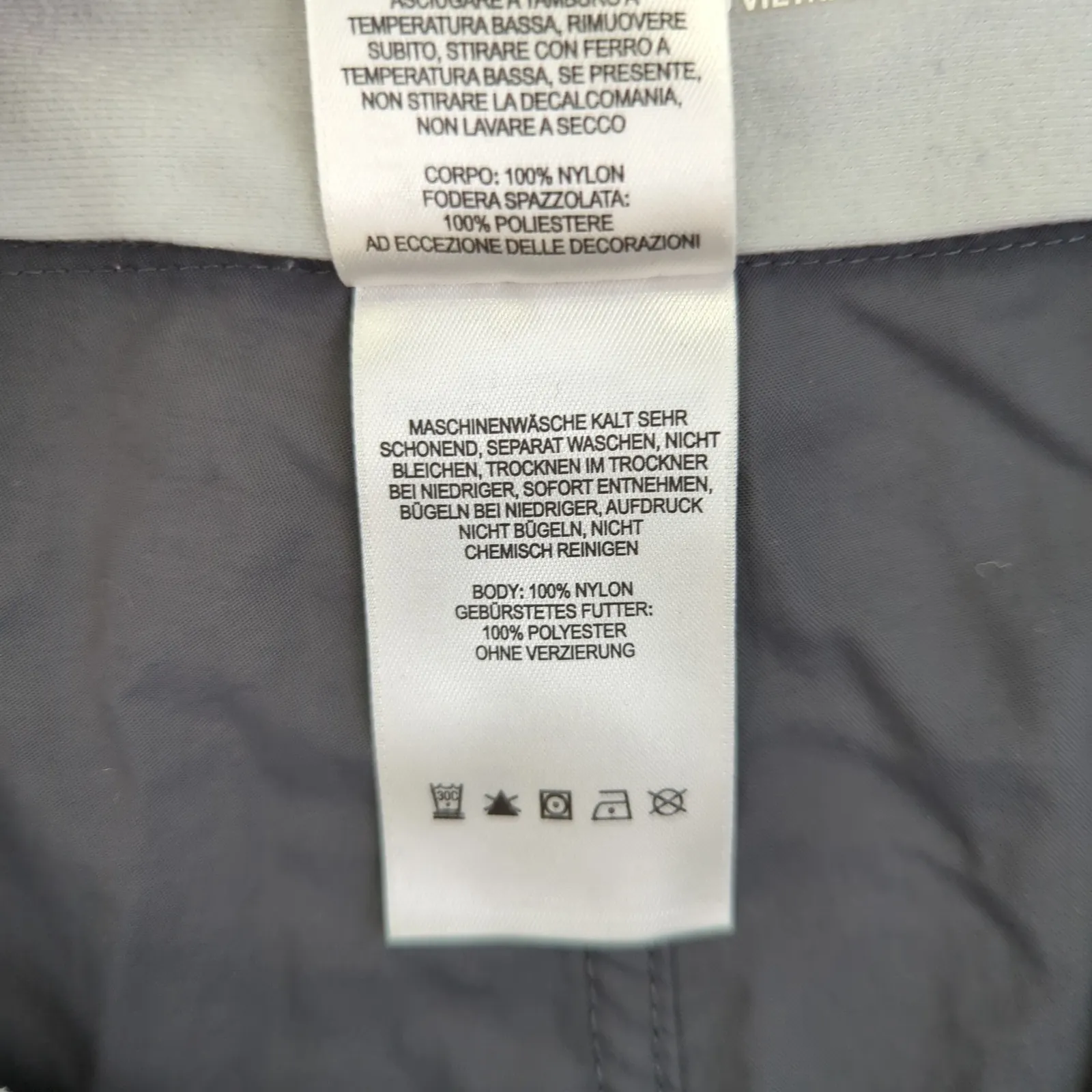 Mountain Hardwear‎ Convertible Hiking Pants Women 12 Short Gray Nylon Zip Off - Image 8