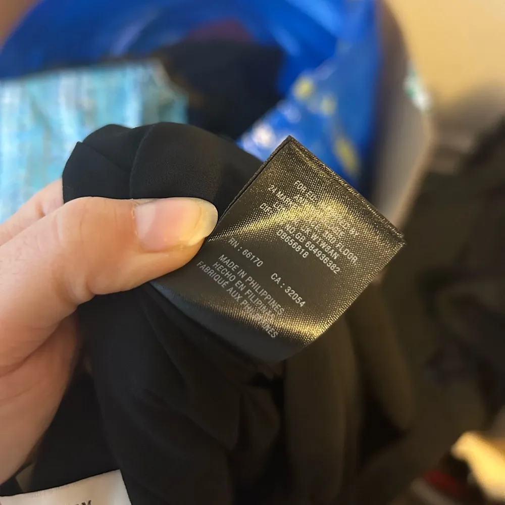 NWT Anthropologie The Essential Slim Black Jumpsuit - Image 6