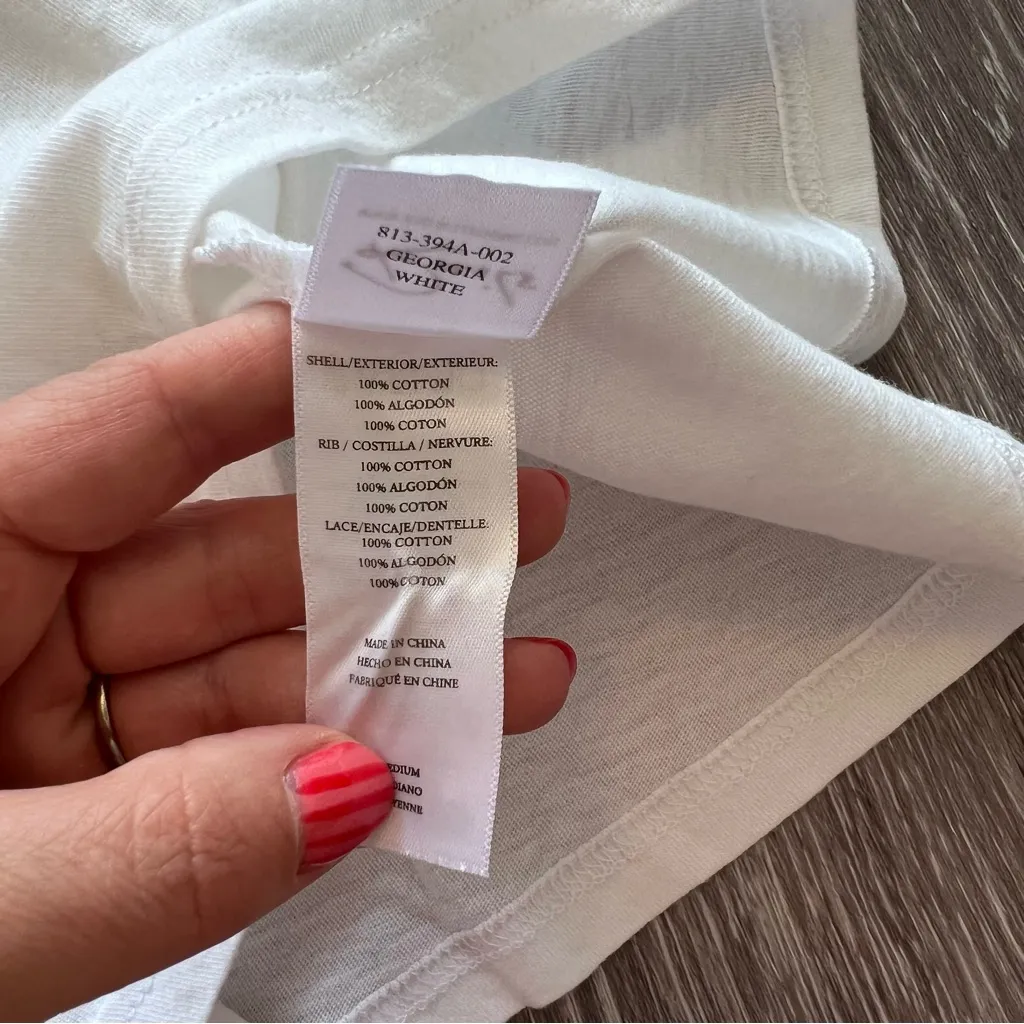 Rails Georgia eyelet blouse in‎ white - Image 6