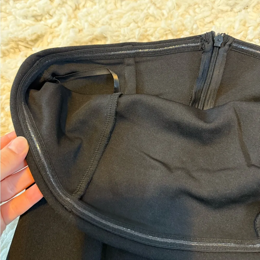 SHEIN Black Strapless Cocktail Dress - Image 3