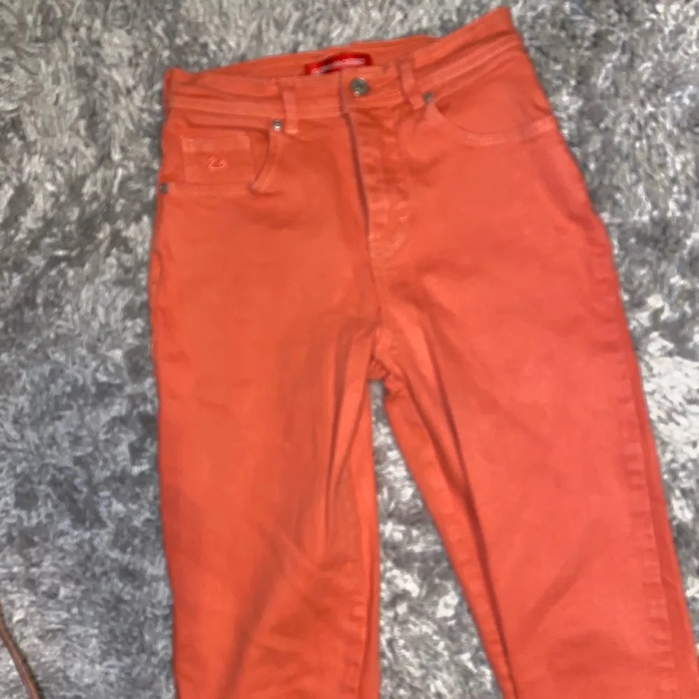 high rise straight leg jeans - Image 4