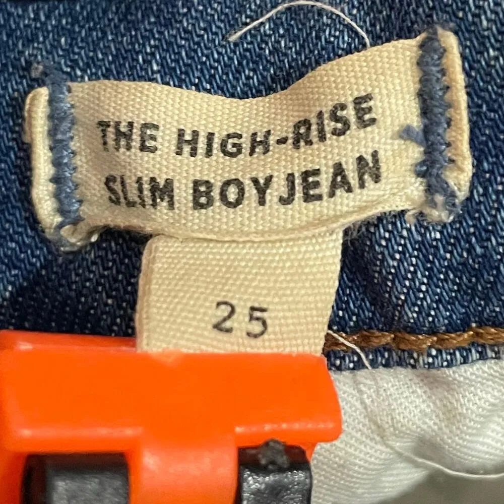 Madewell The High-Rise Slim Boyjean in Lita Wash: Step-Hem Edition - 25 - Image 13