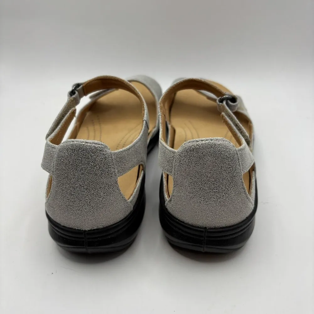 Revere Portofino Leather Sandals Shoes Size 6M Strap Extensions Comfort - Image 3