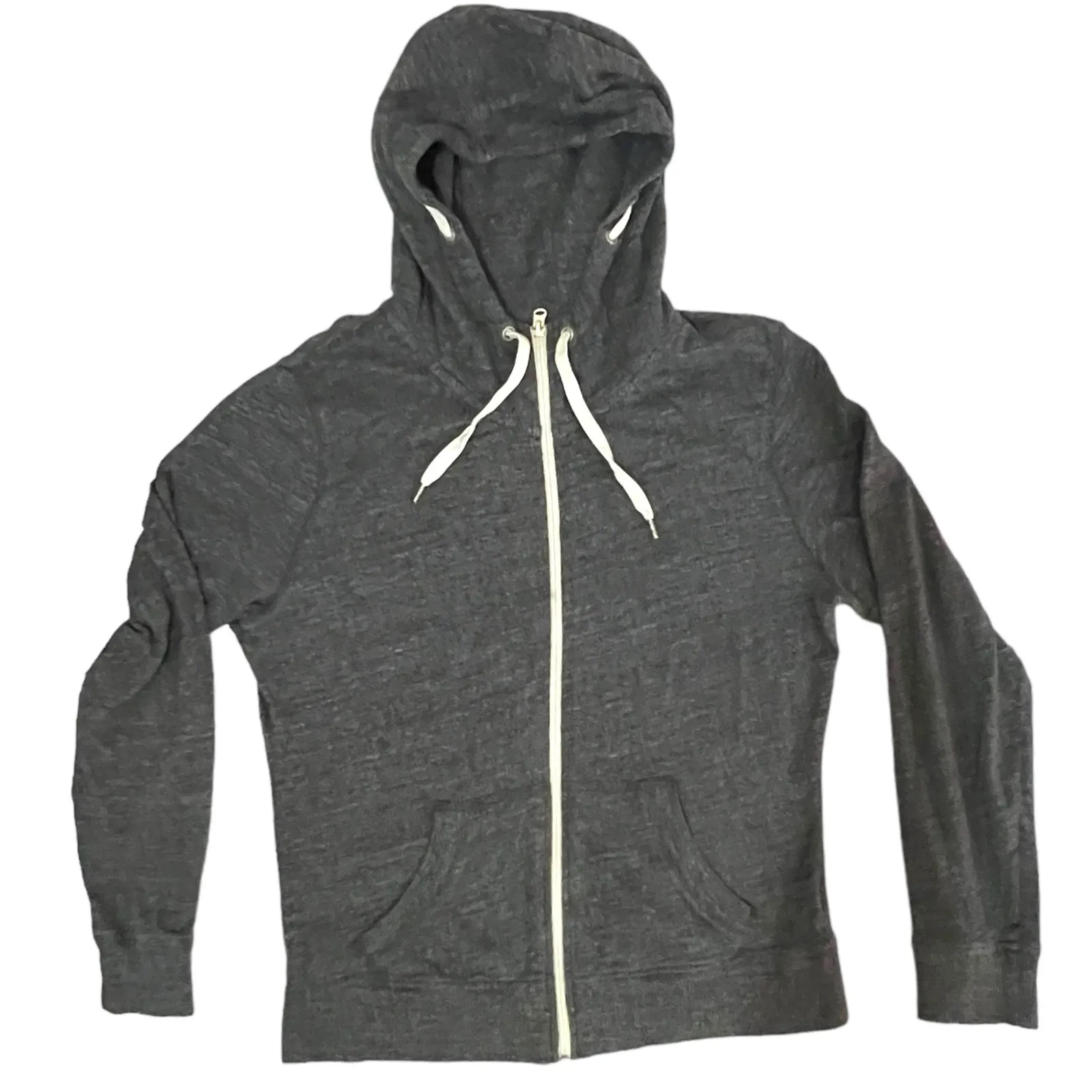 Xersion (M) Hooded Full Zip Two Front Pocket Casual Knit Layering Comfy Jacket - Image 8