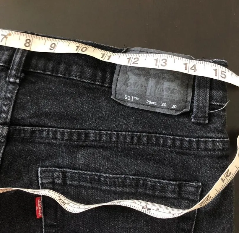 Levi’s Custom Distressed Jean Shorts - Image 7