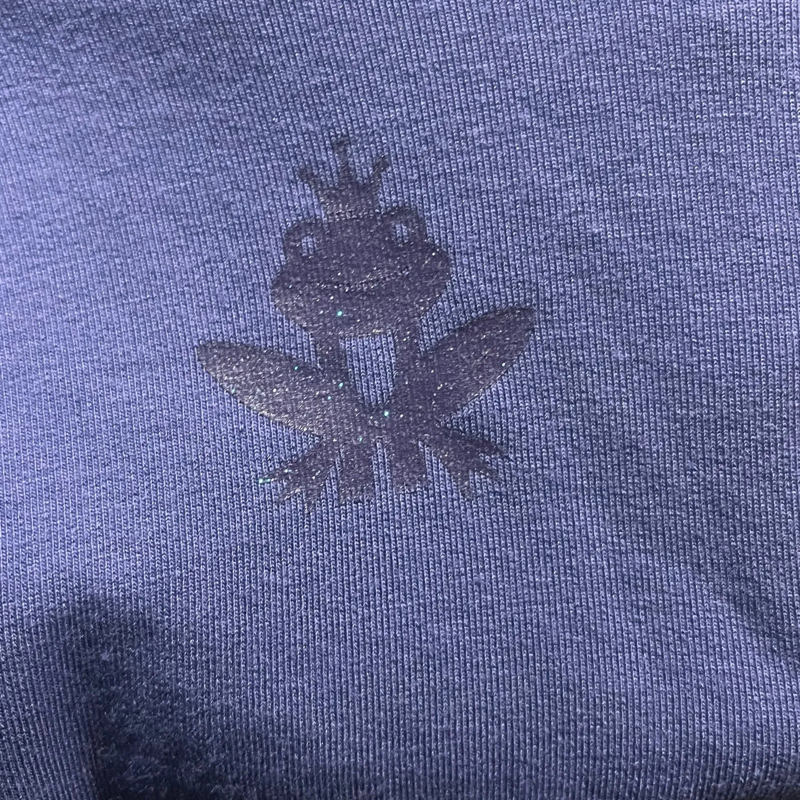 Disney Women Large Princess & the Frog‎ Turtle Neck Long Sleeve Purple - Image 8