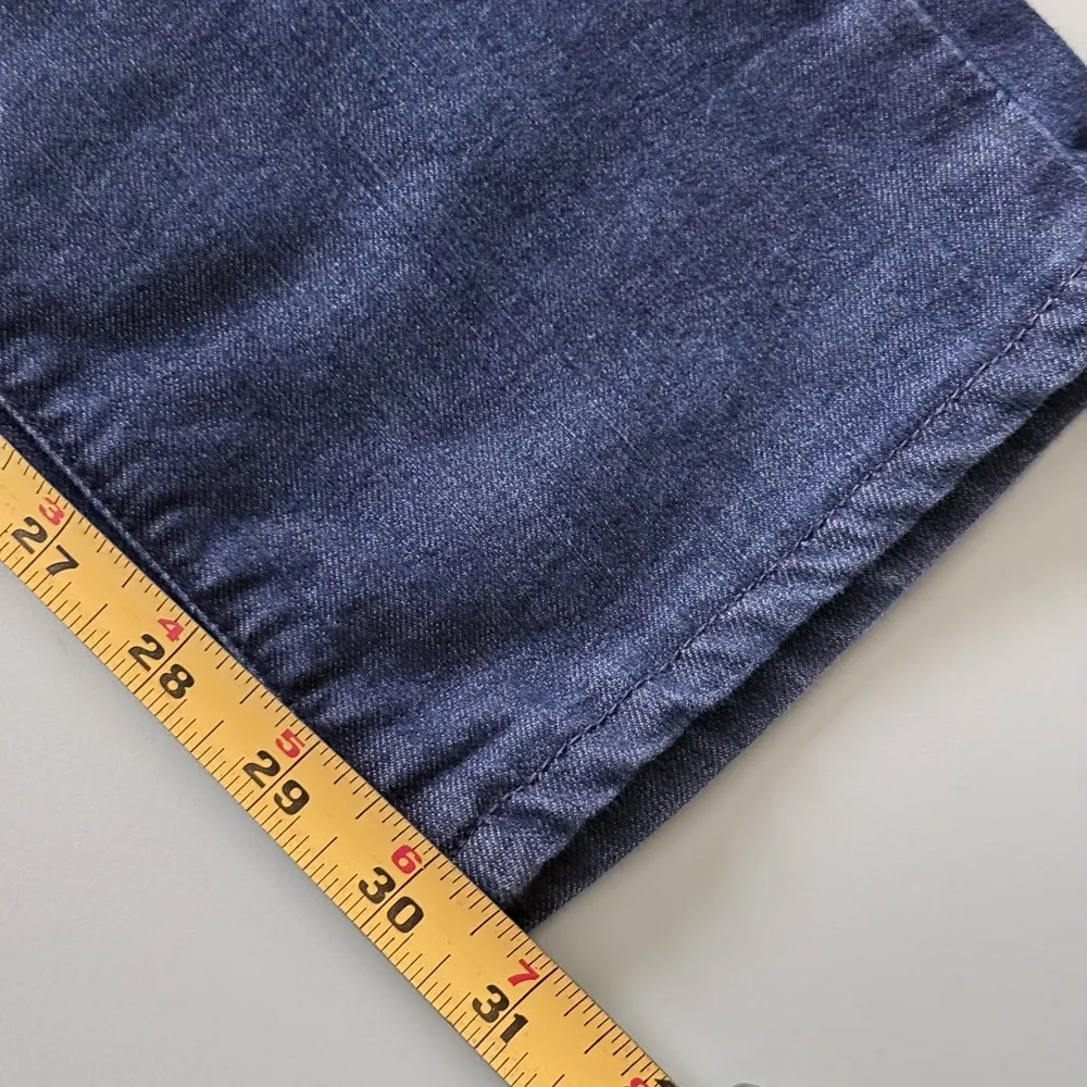 Paige Hidden Hills Bootcut Dark Wash Jeans Womens Size 29 - Image 9