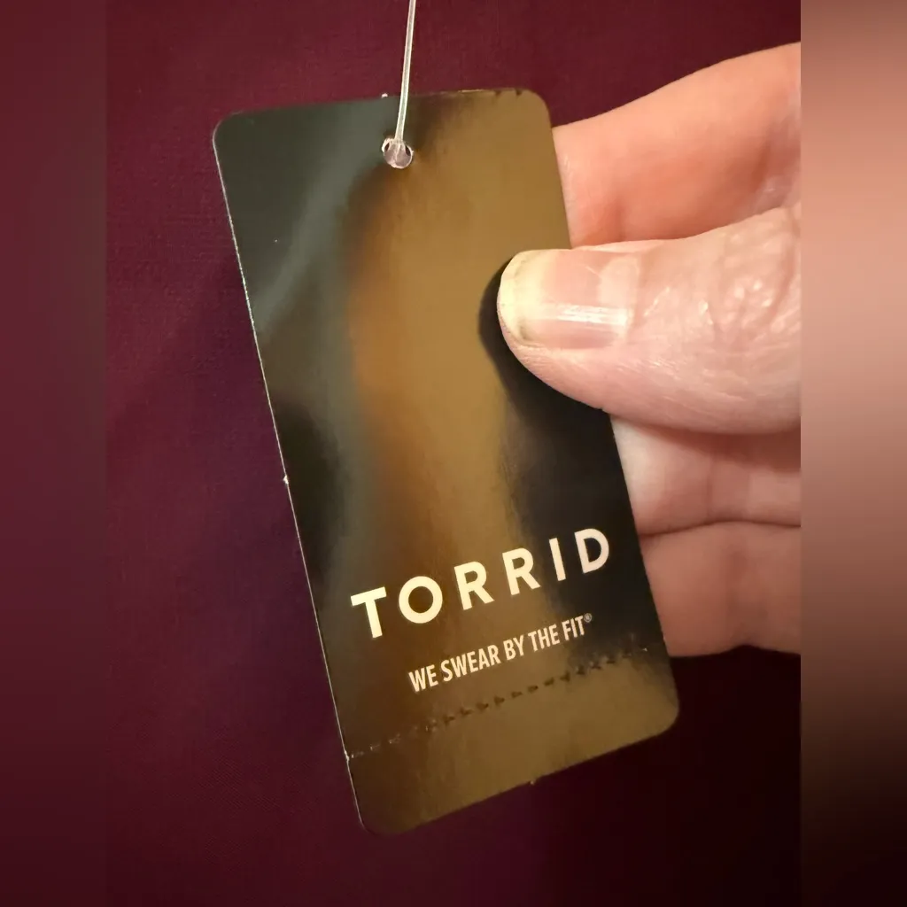 Torrid Sophie Chiffon Swing Cami Purple Pullover Tank Top Sleeveless NWT Size 4 - Image 4