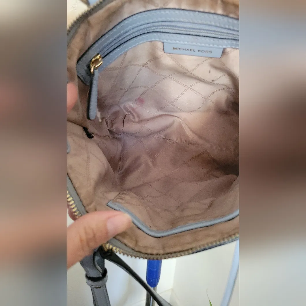 Michael Kors Women's Sullivan Small Top-Zip Tote Bag - Pale Blue - Image 7