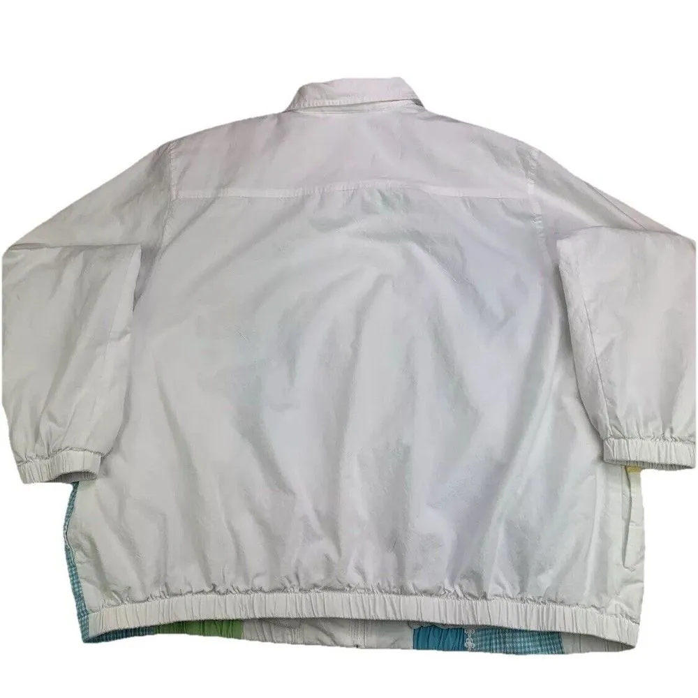 womens full zip jacket dragonfly flower lined jacket 14P - Image 2