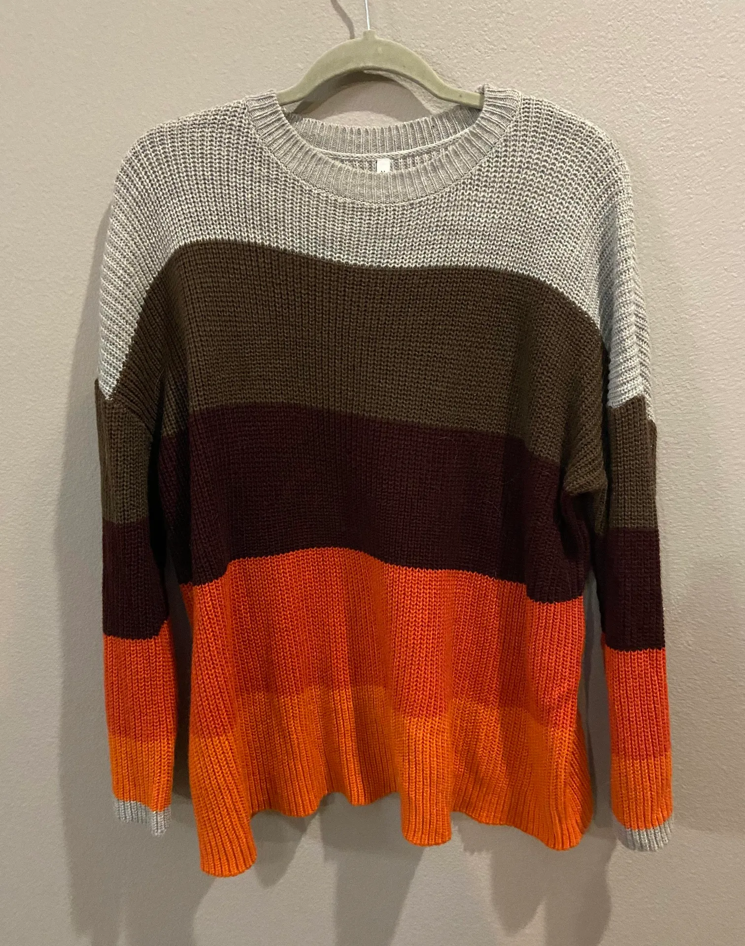 Cute Striped Sweater Multi Size M - Image 2