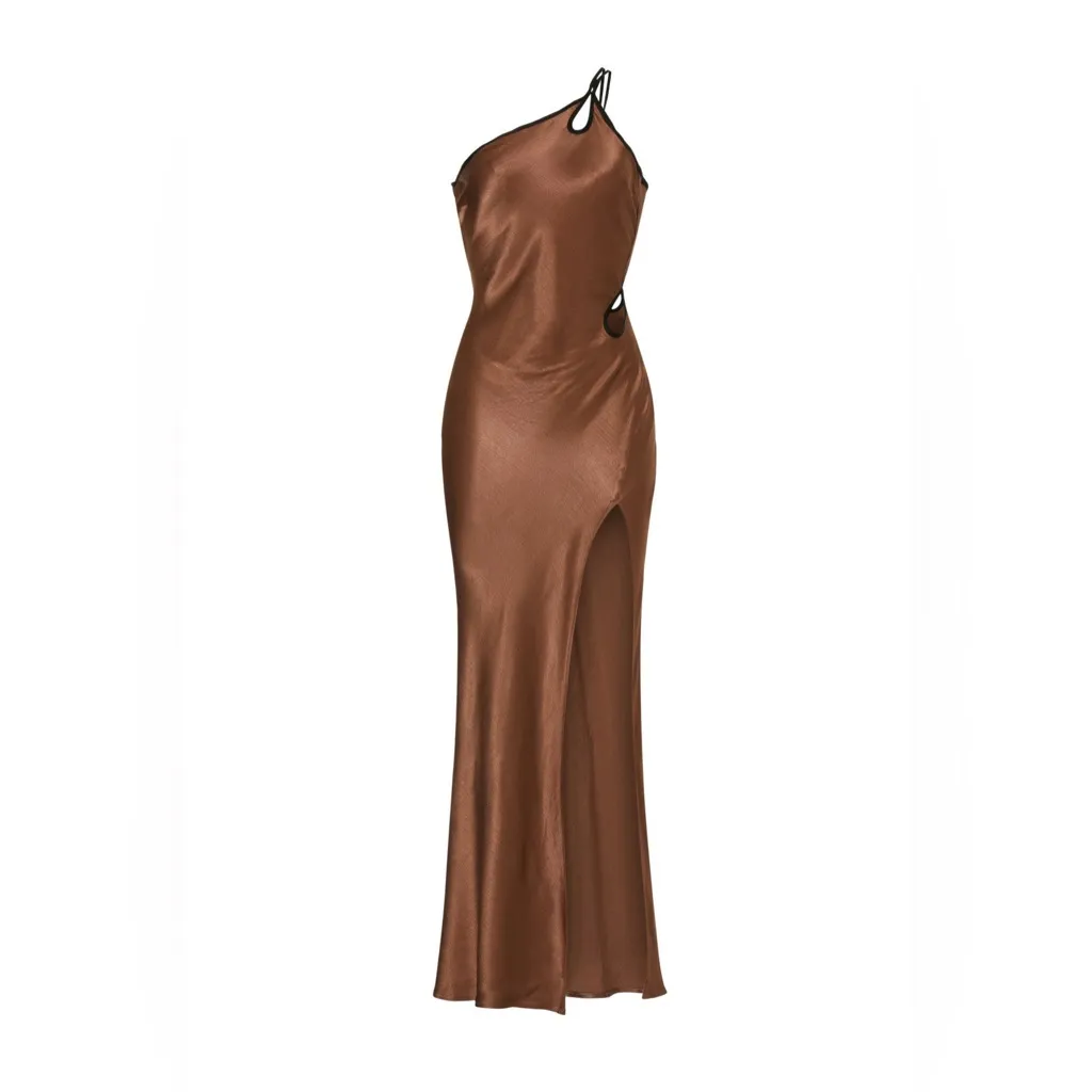 Bec‎ + Bridge - Kehlani Maxi Dress in Chocolate size 6 - Image 4