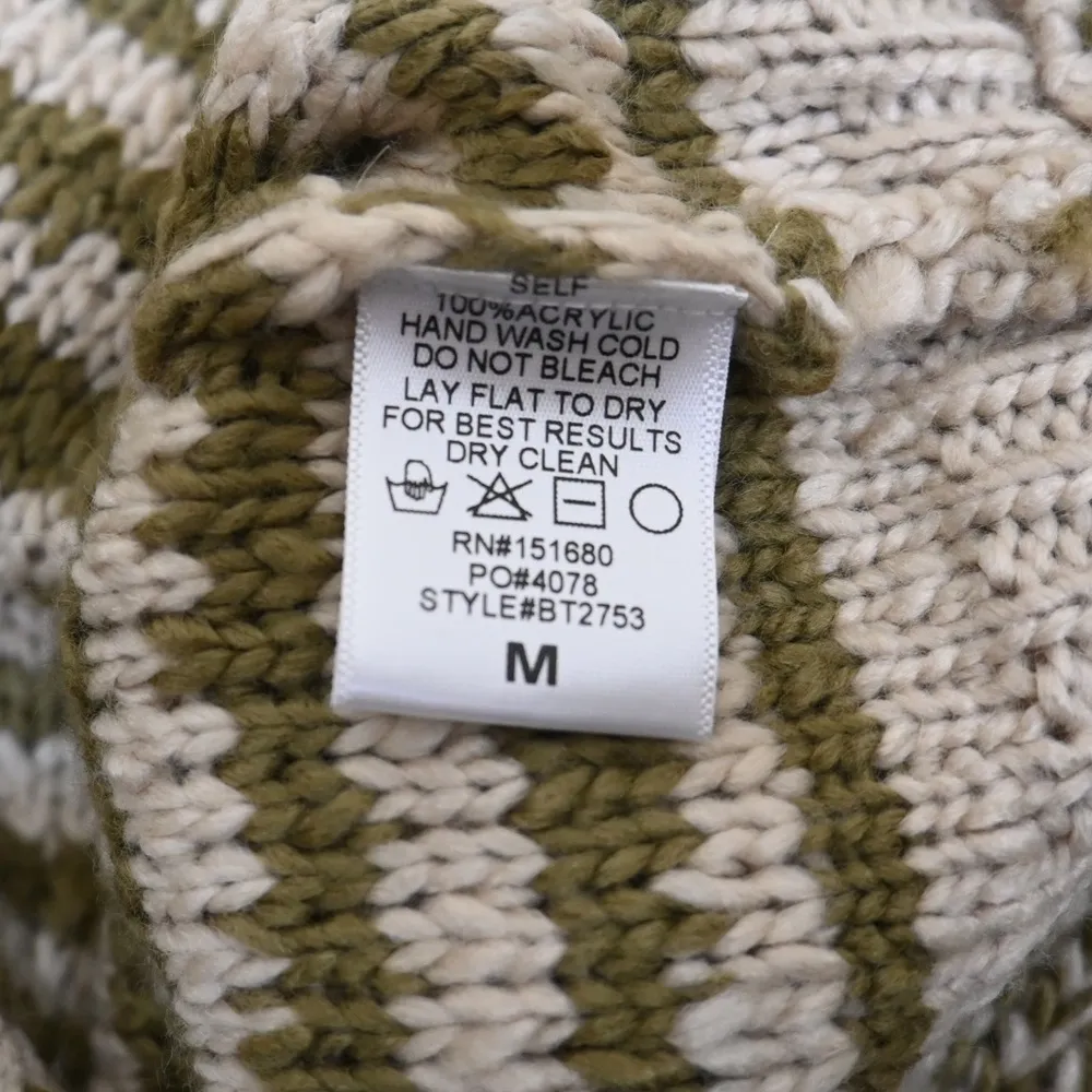 Storia Women's M Long Sleeve Striped Crop Sweater from Anthropologie NEW - Image 10