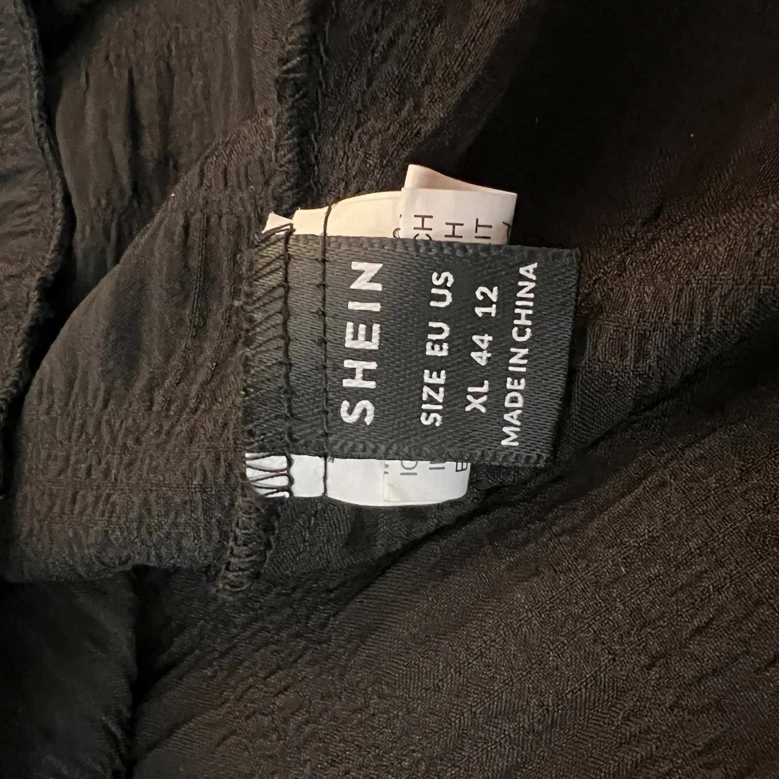 Black sheen extra large Flattering Ruffle dress XL - Image 6