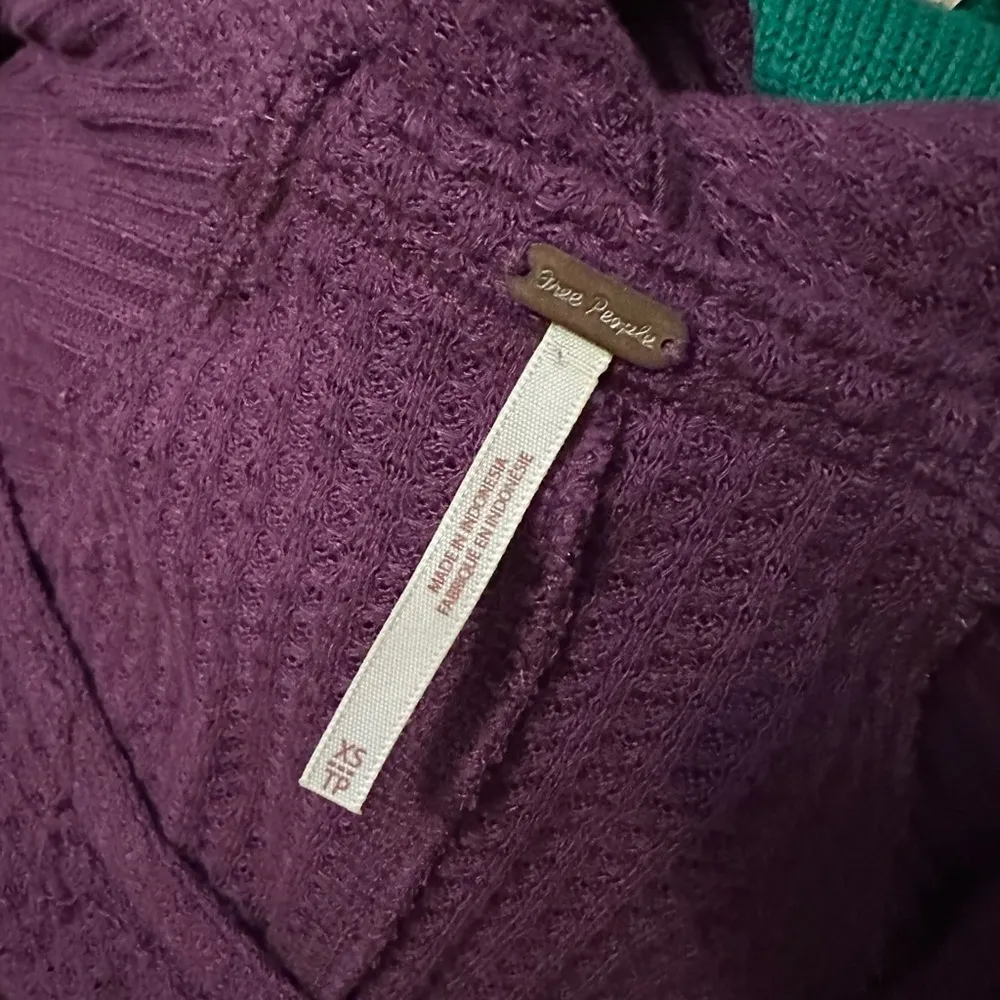 Free People Drippy Thermal Top XS - Image 4