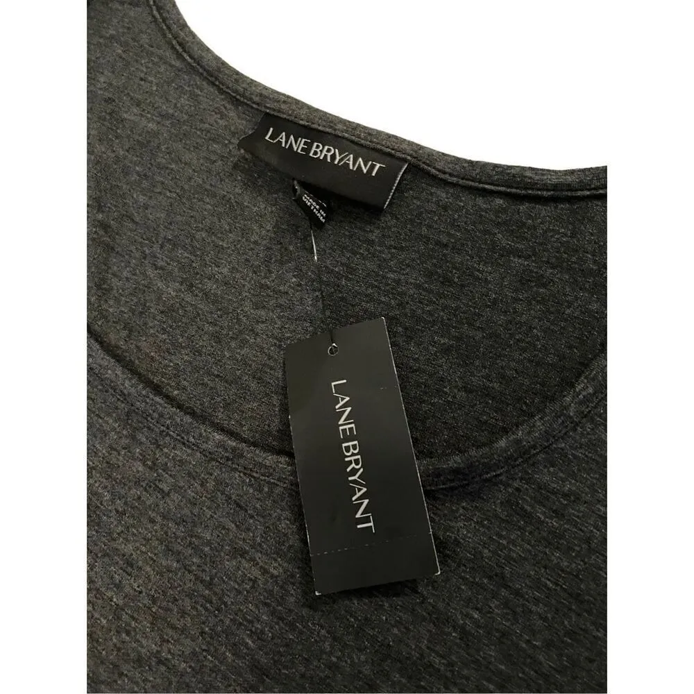 Nwt Lane Bryant Asymmetrical T-Shirt Dress Office Work Workwear Classic - Image 4