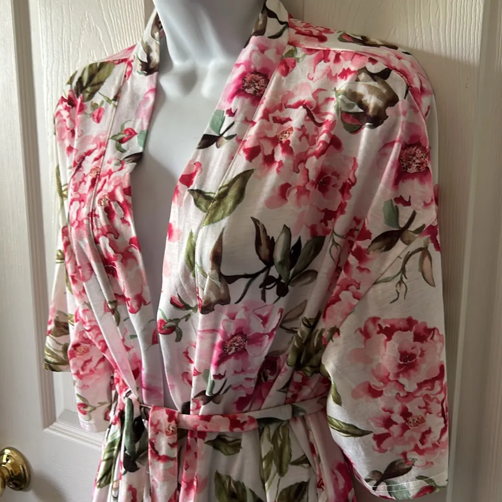 SHOW ME YOUR MUMU Women’s Brie‎ Floral Robe Size O/S - Image 7