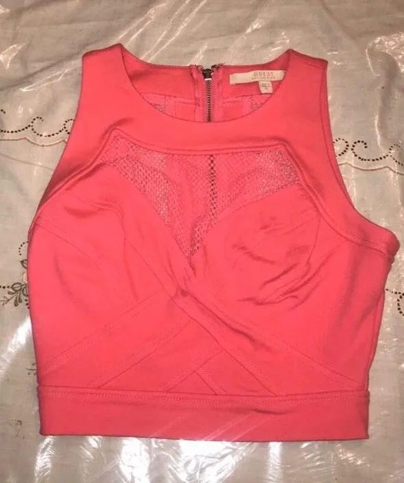Guess Mesh  Crop Top - Image 3