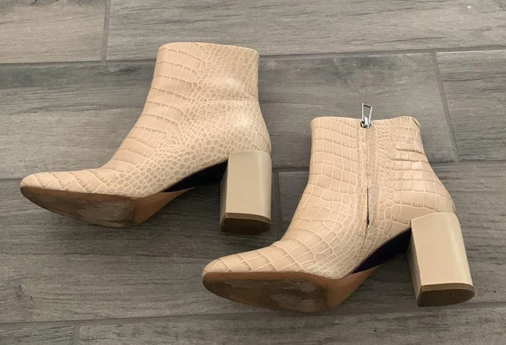 Paul smith cream croc boots Size 8 - Image 4