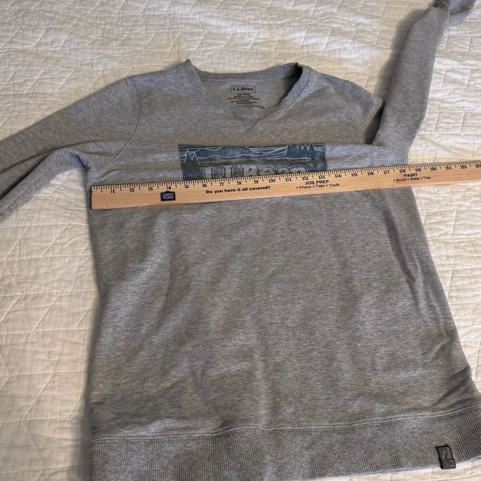 L.L.‎ Bean women's crew neck size xs - Image 2