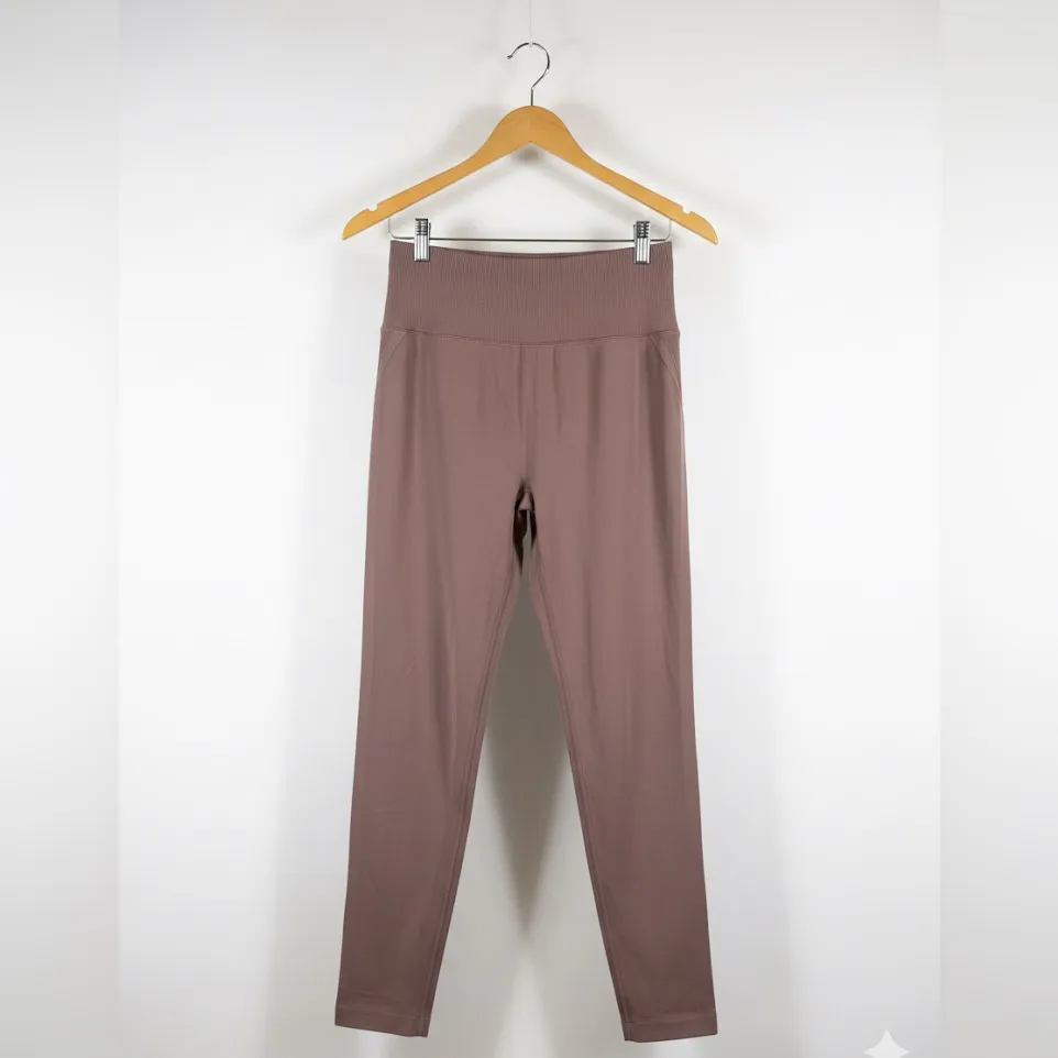 Lululemon Brown High-Waisted Leggings 25” - Image 3