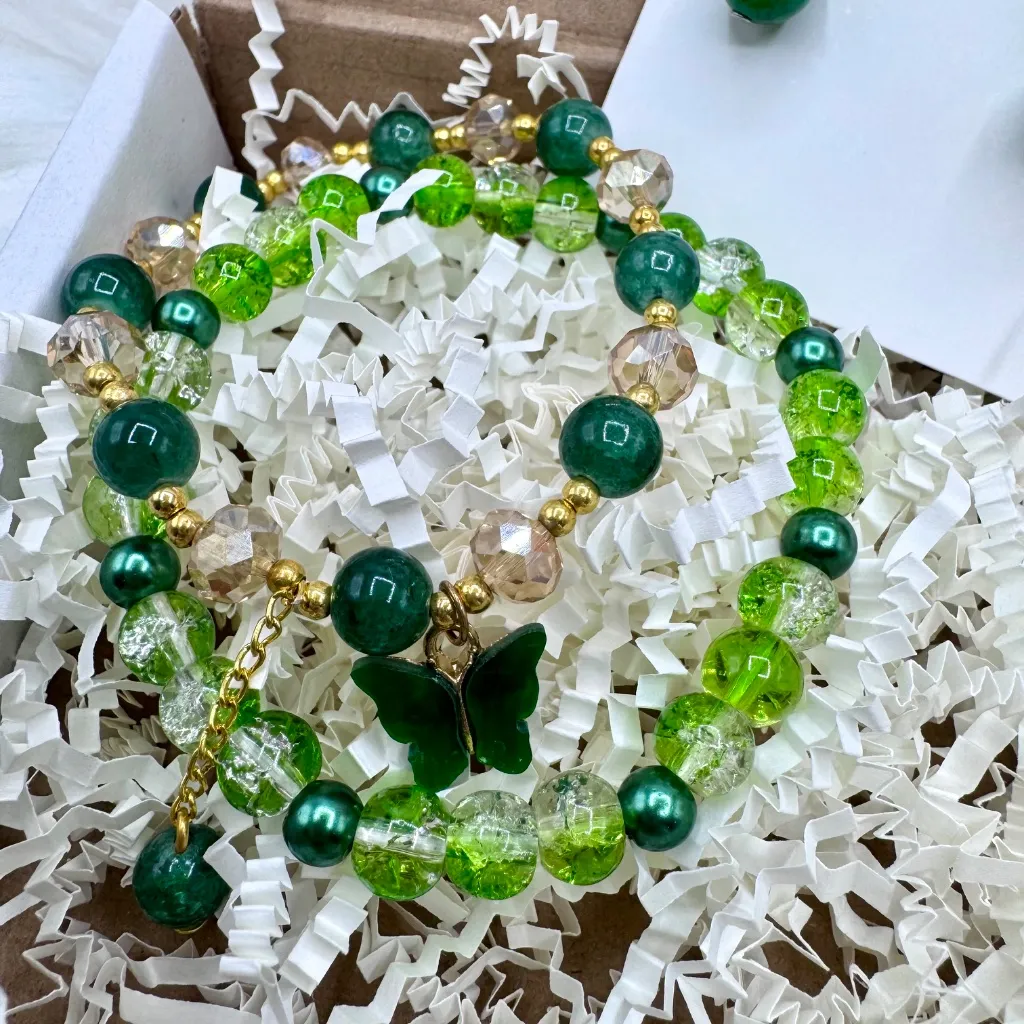 The Esmeralda Green theme Jewelry Gift set - Image 7