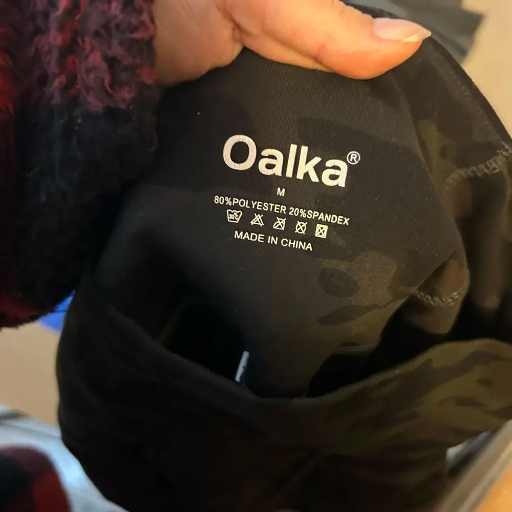 Oalka Green Camo Jogger Pants - Image 3